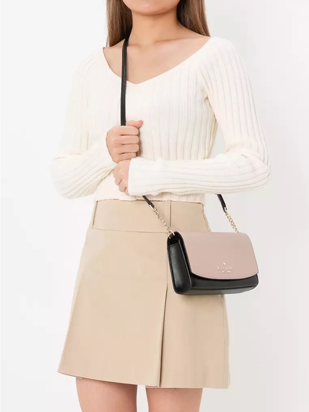 kate spade New York Staci Small Flap Crossbody.